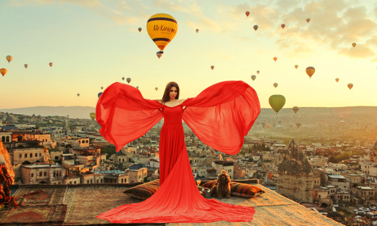Red Tulle