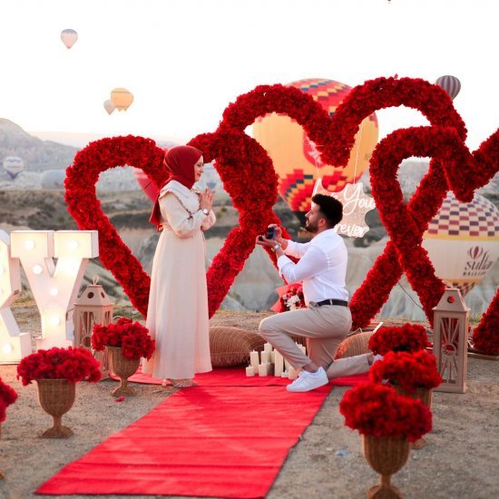 Marriage Proposal in the Valley