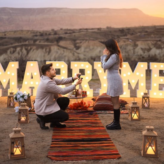 Marriage Proposal in the Valley