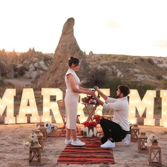 Marriage Proposal in the Valley