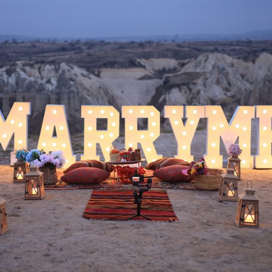 Marriage Proposal in the Valley